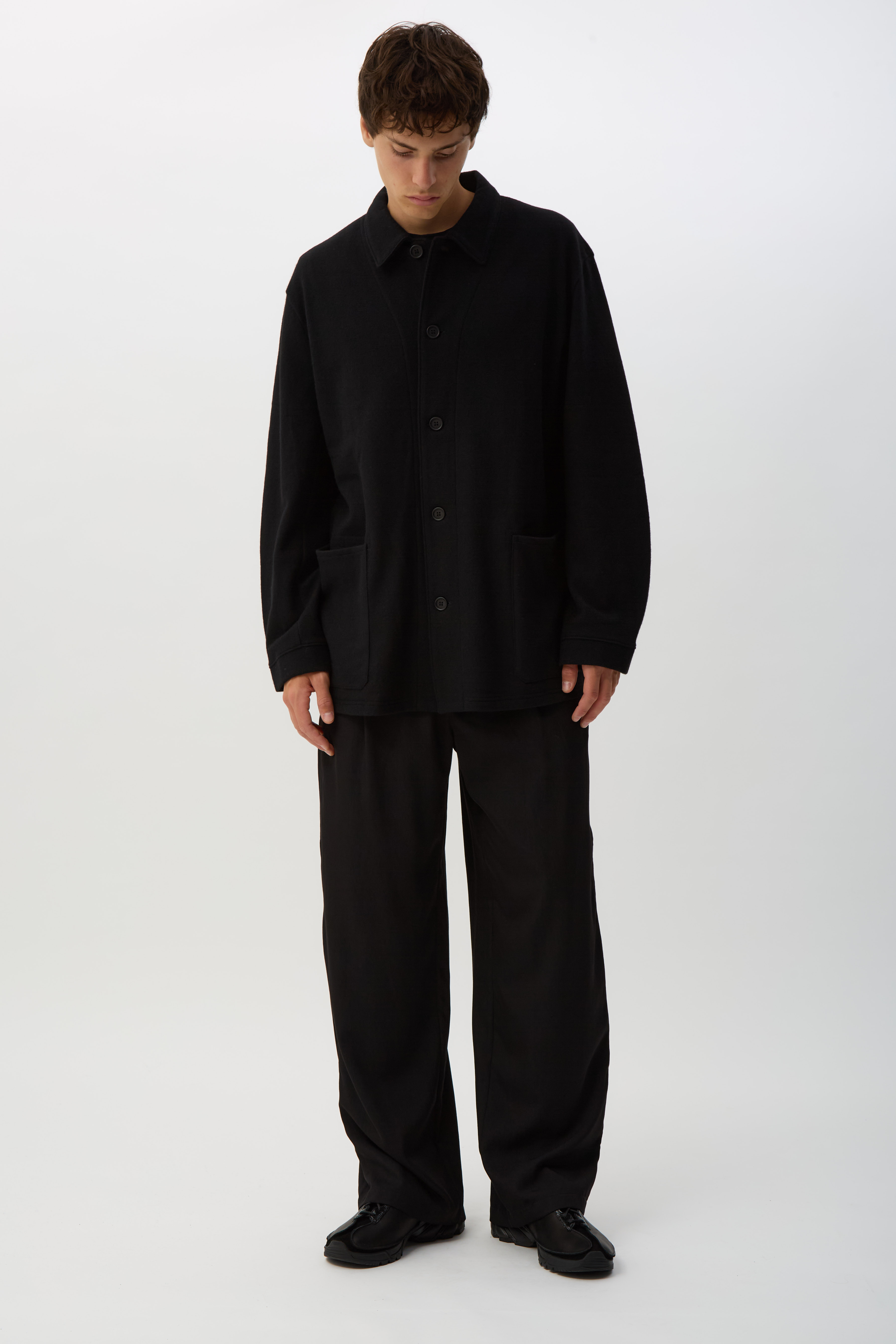 Black Shirt Jacket