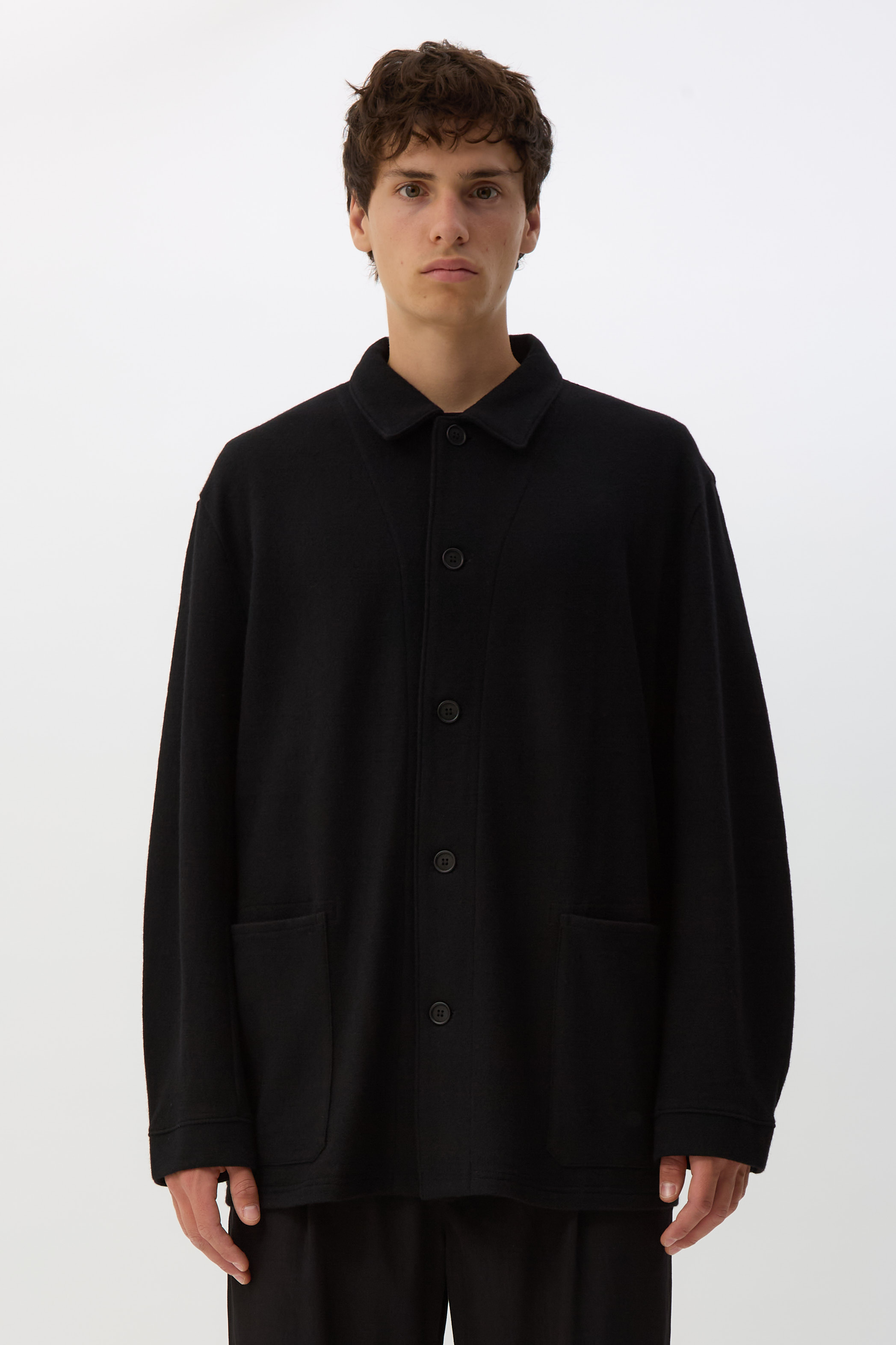 Black Shirt Jacket