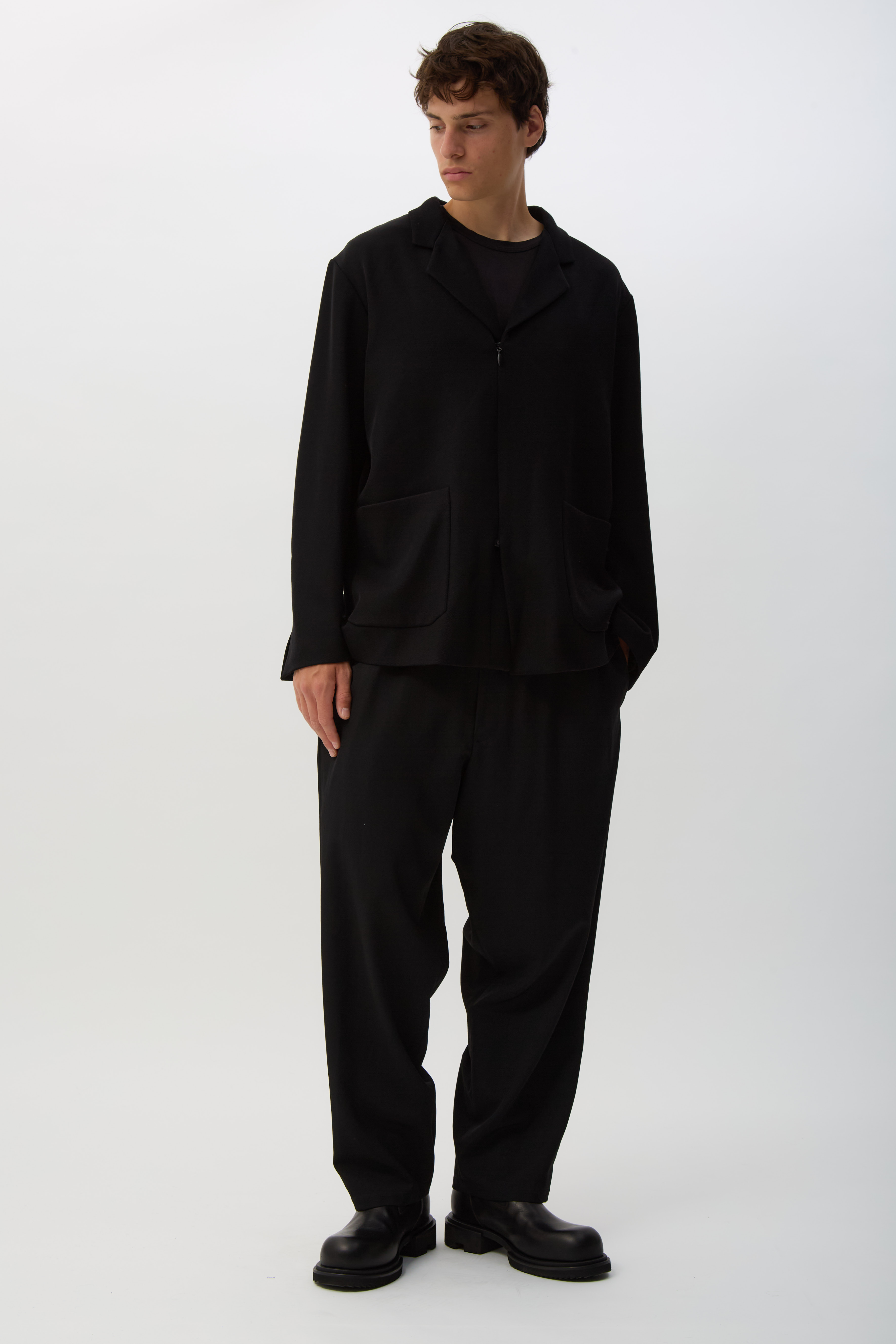 Black New Standard String Pants