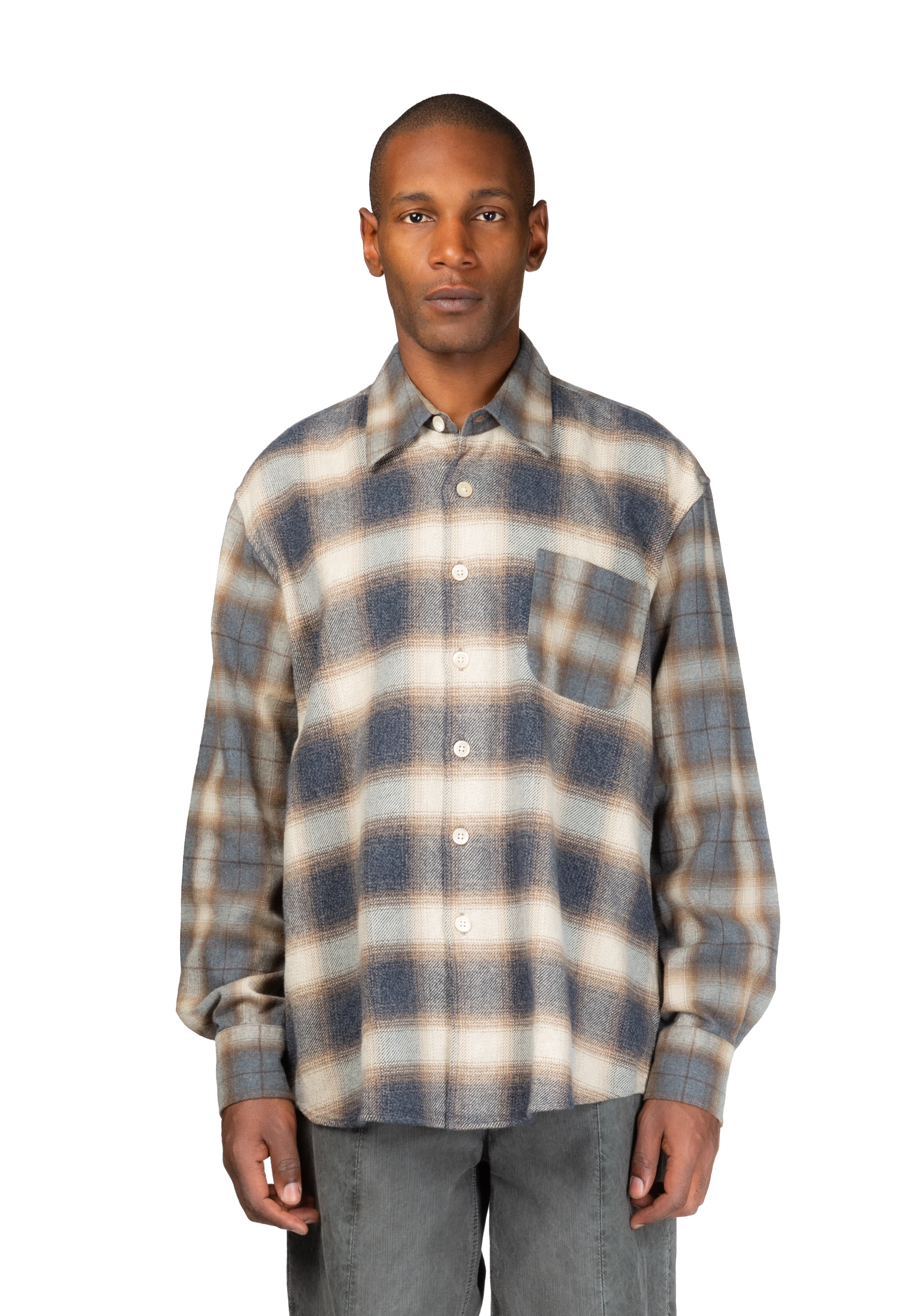 Above Doyle Check Flannel シャツ Our Legacy - Above Shirt Doyle Check Lagger Flannel