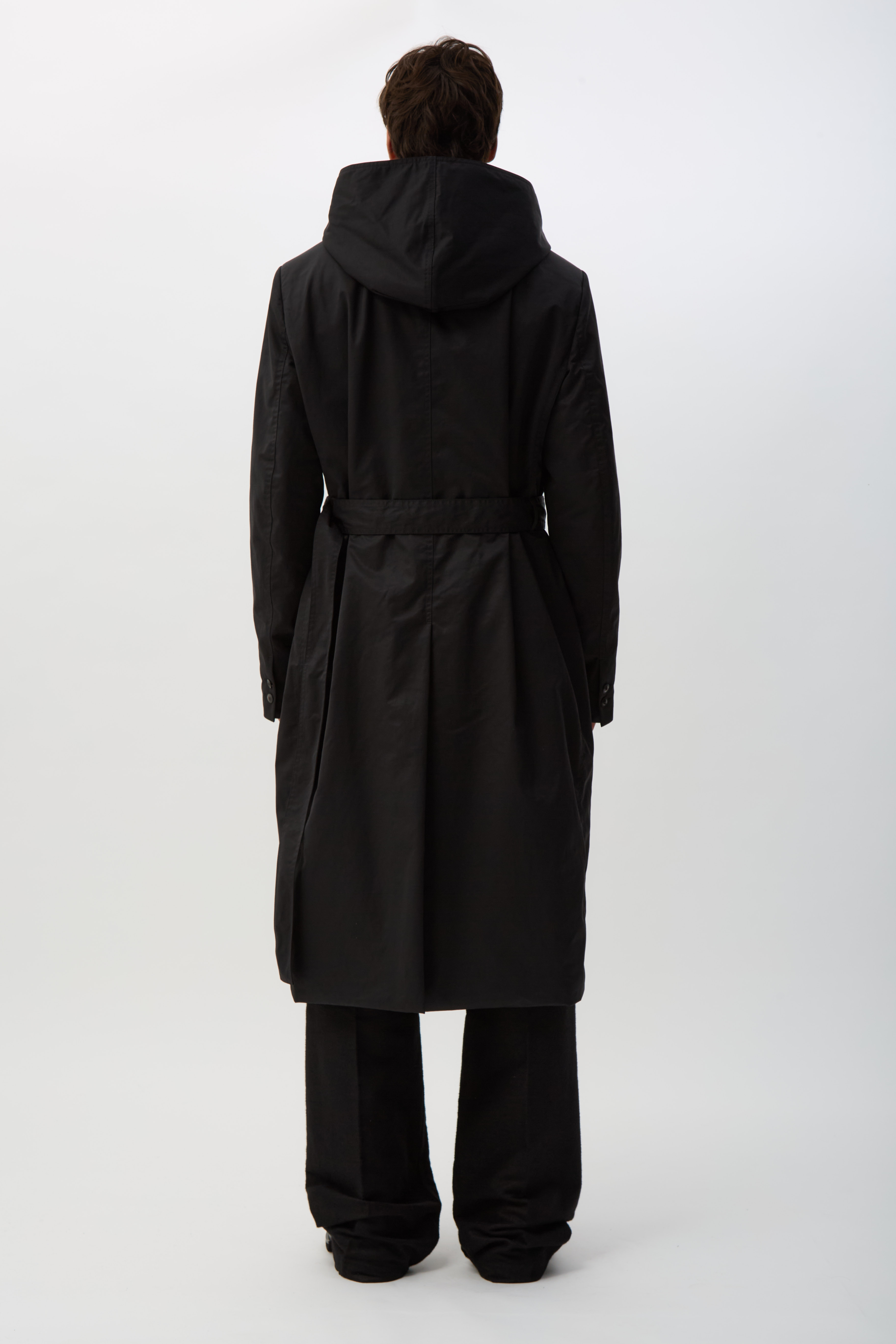 Black Mastodon Trench Coat