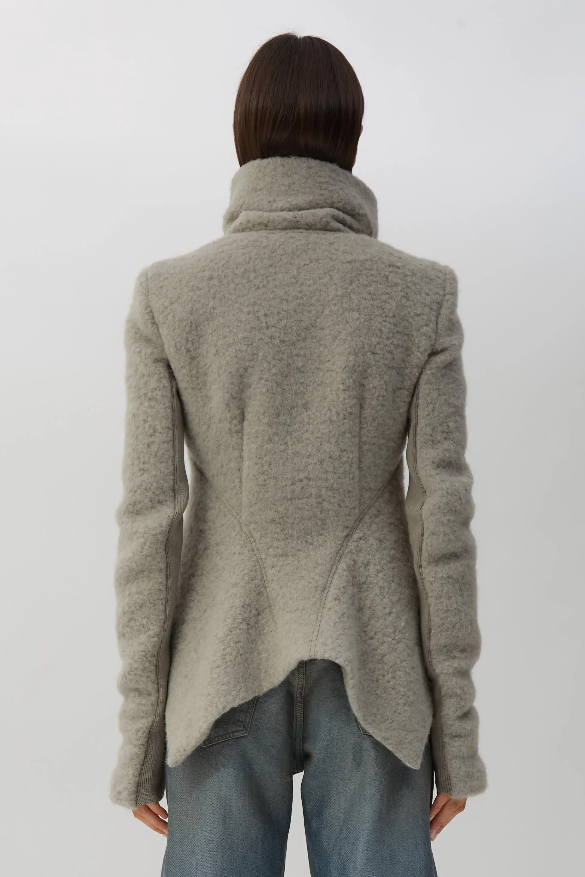 Dark Pearl Buttoned Naska Jacket