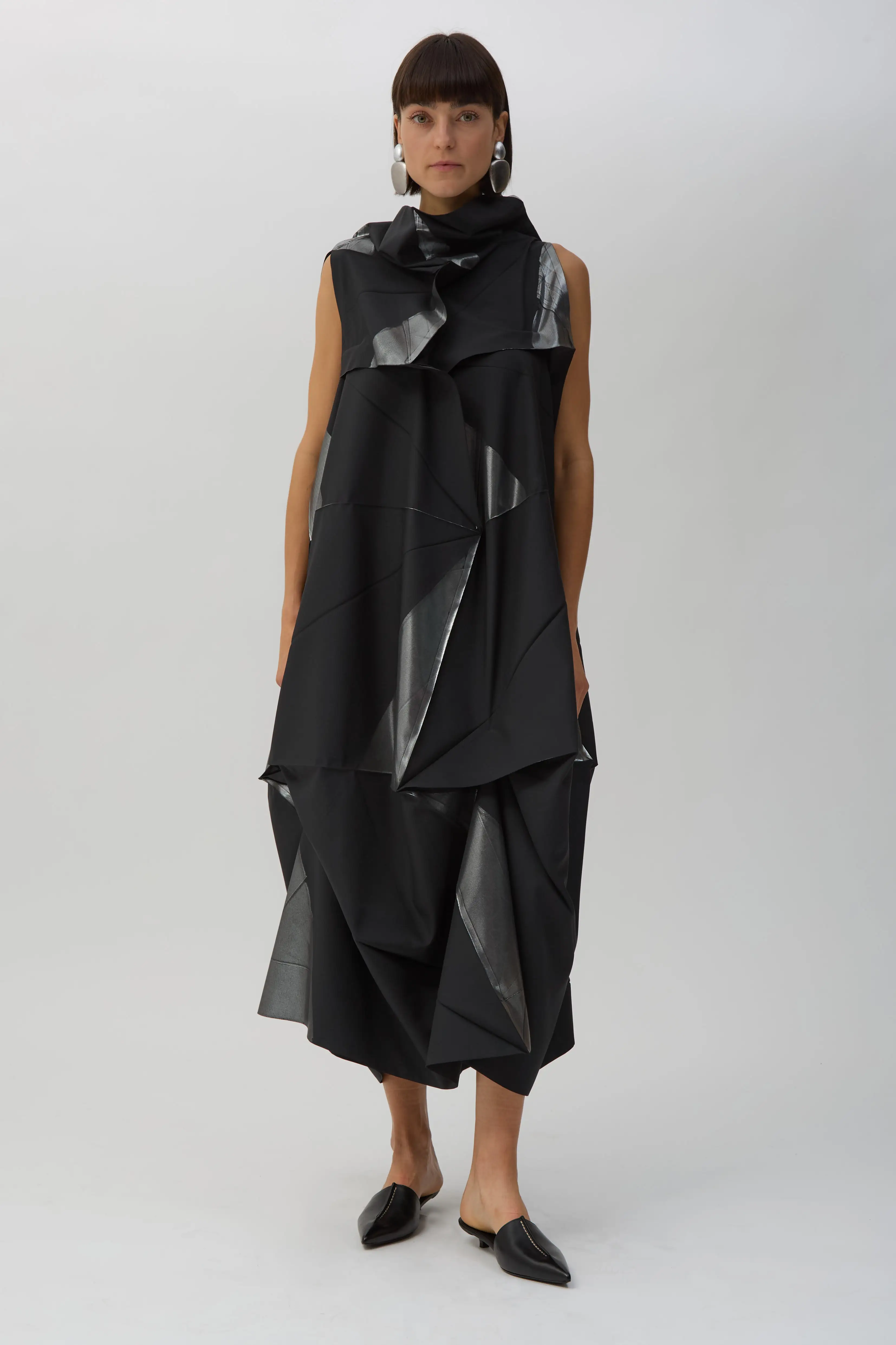 Black No.16 Foil Dress