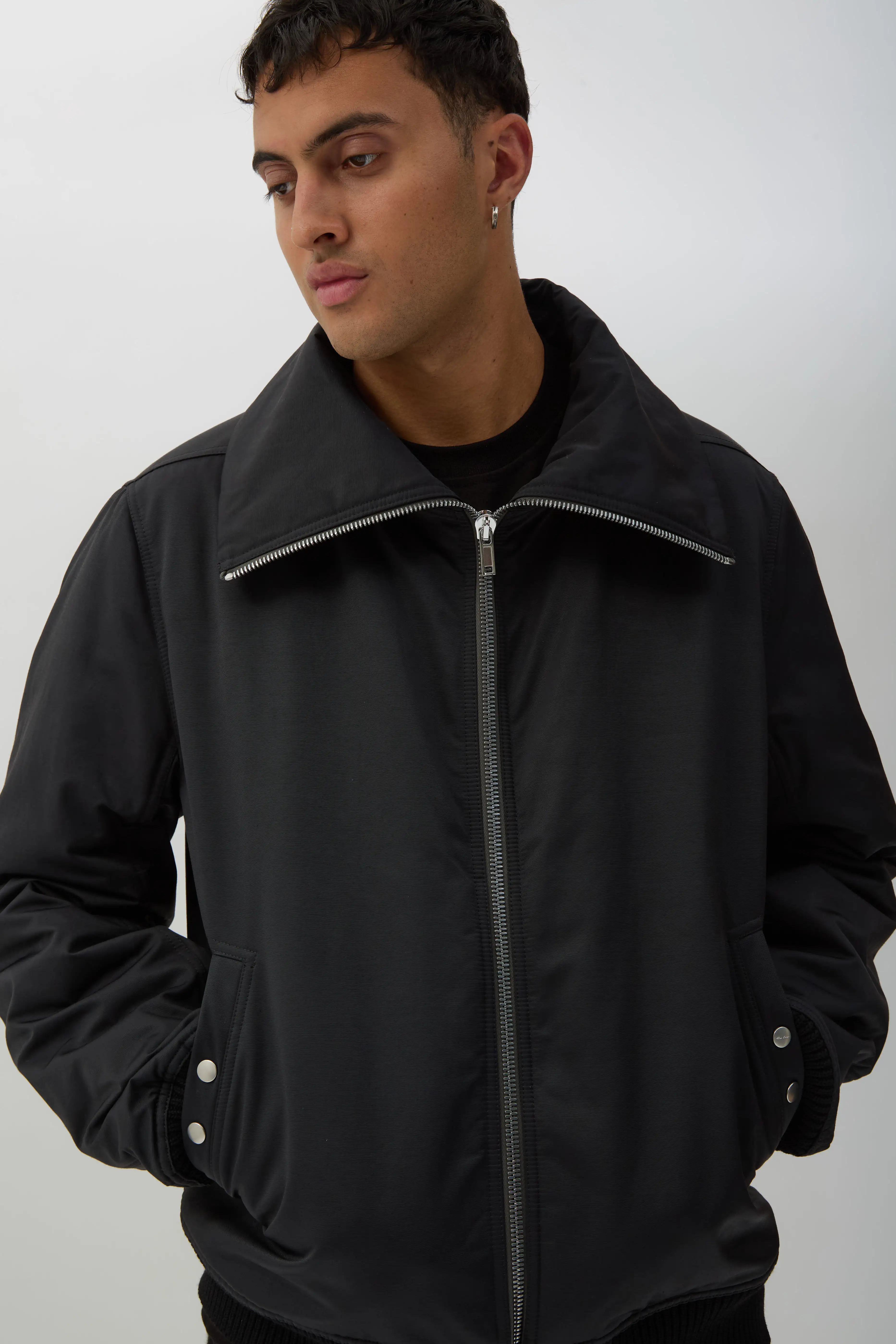 Black Dracuflight Bomber Jacket