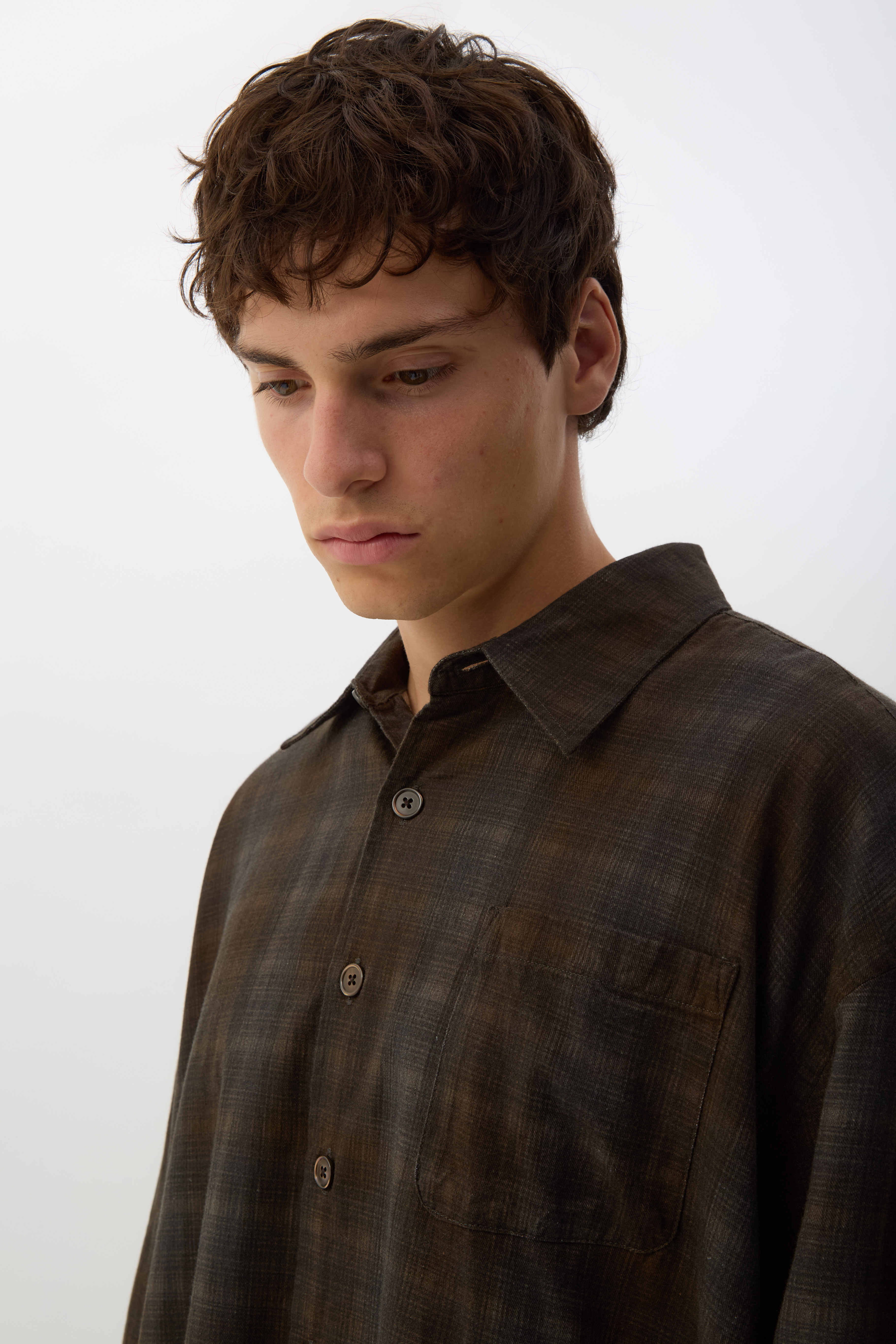 More Check Borrowed Shirt