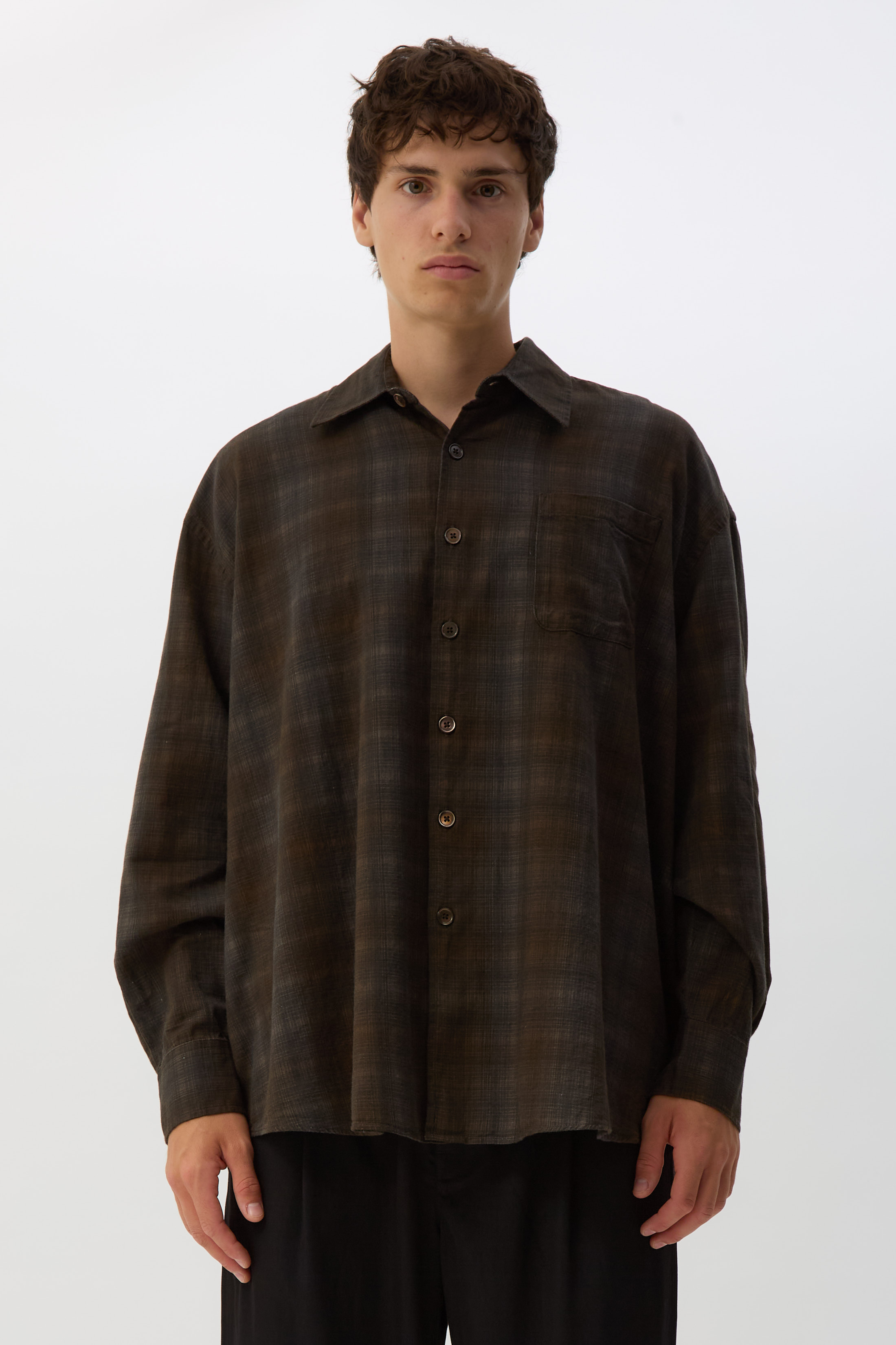 More Check Borrowed Shirt