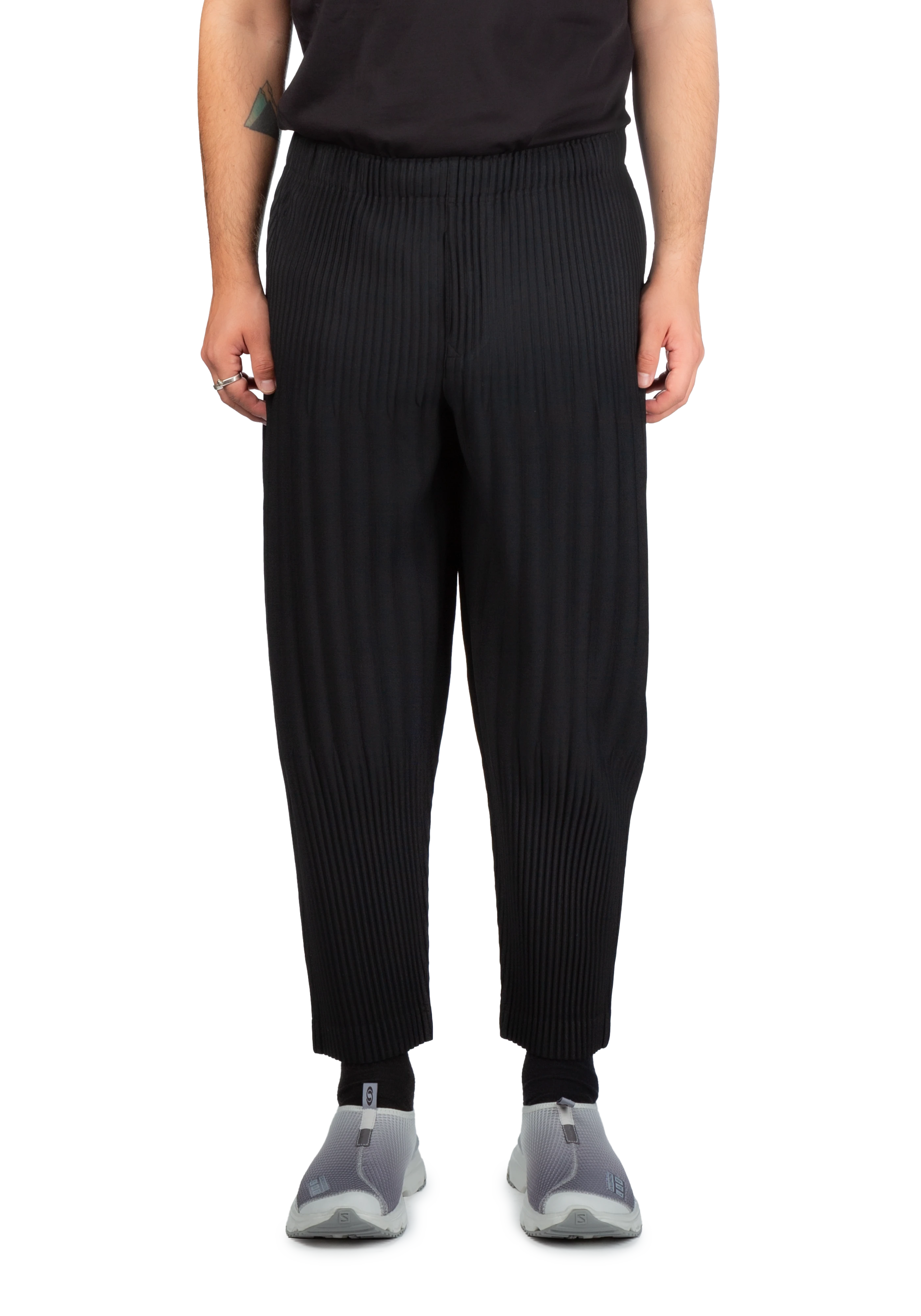 Black Long Balloon Trousers | 3 | Horst Wanschura