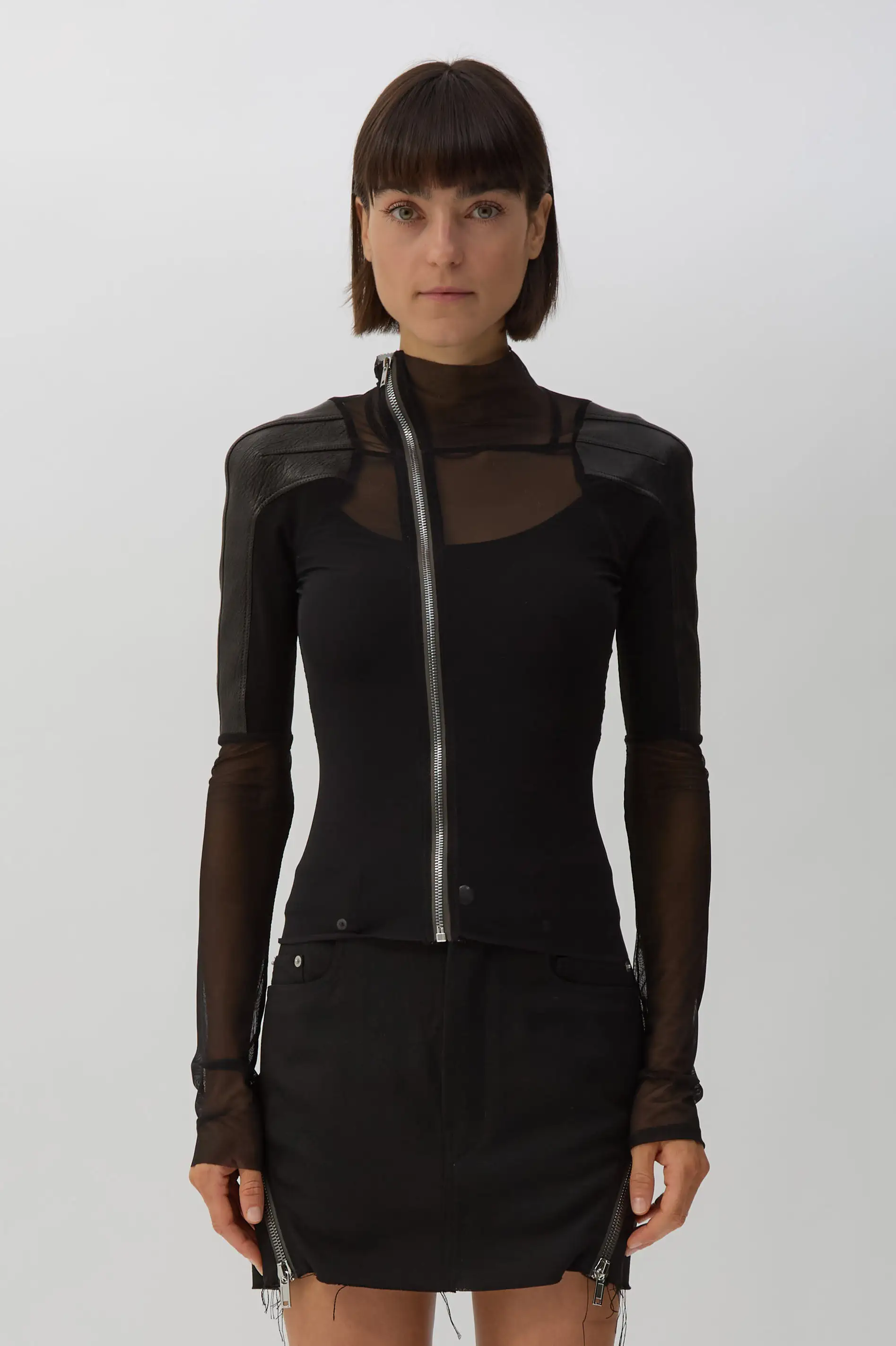Black Combo Gary Jacket