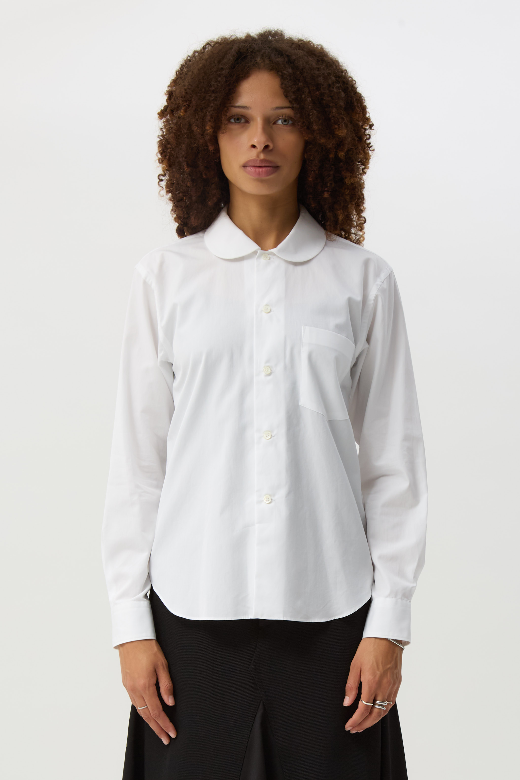 White Cotton Blouse