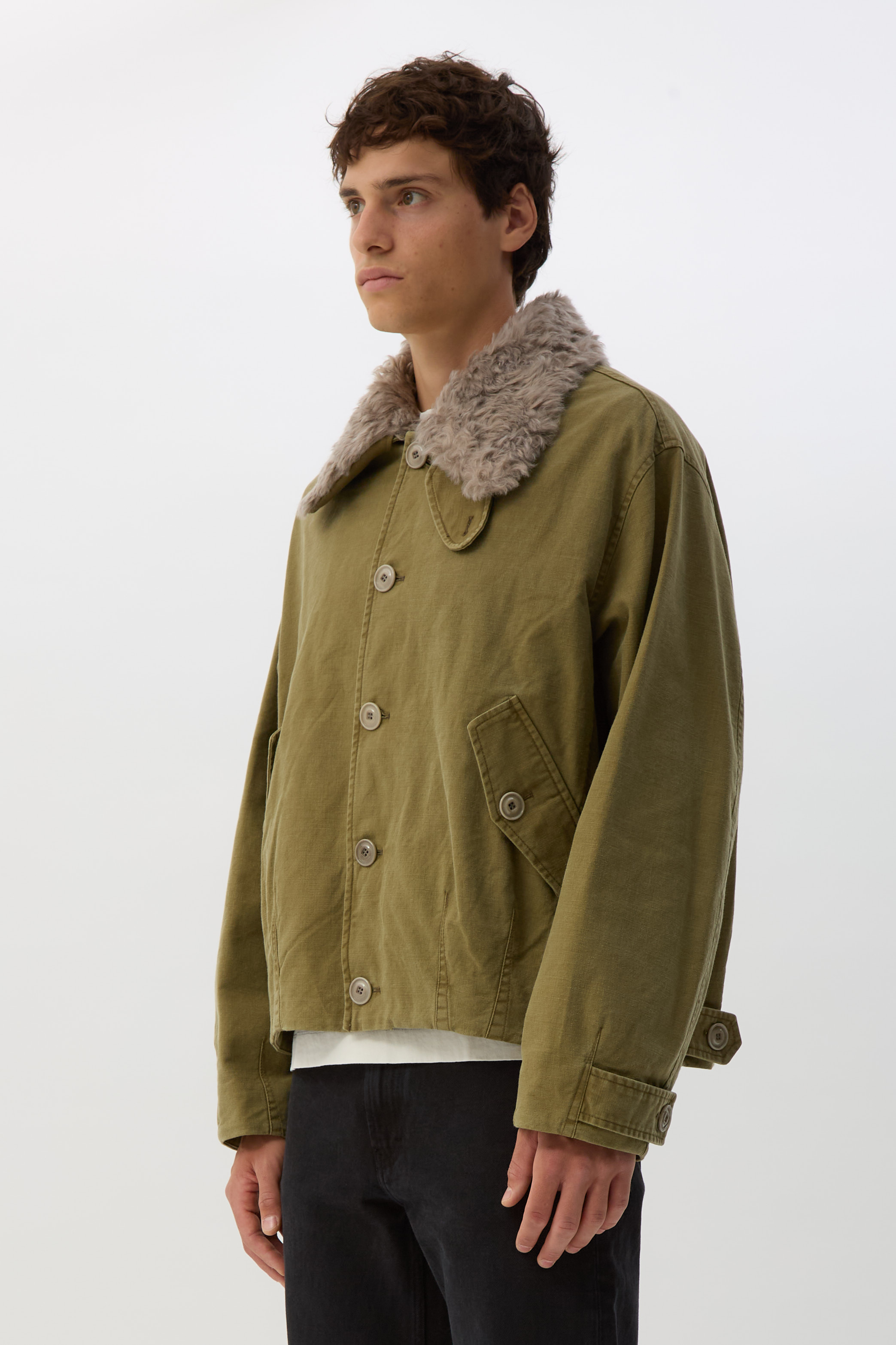 Pigment Khaki Aerial Jacket