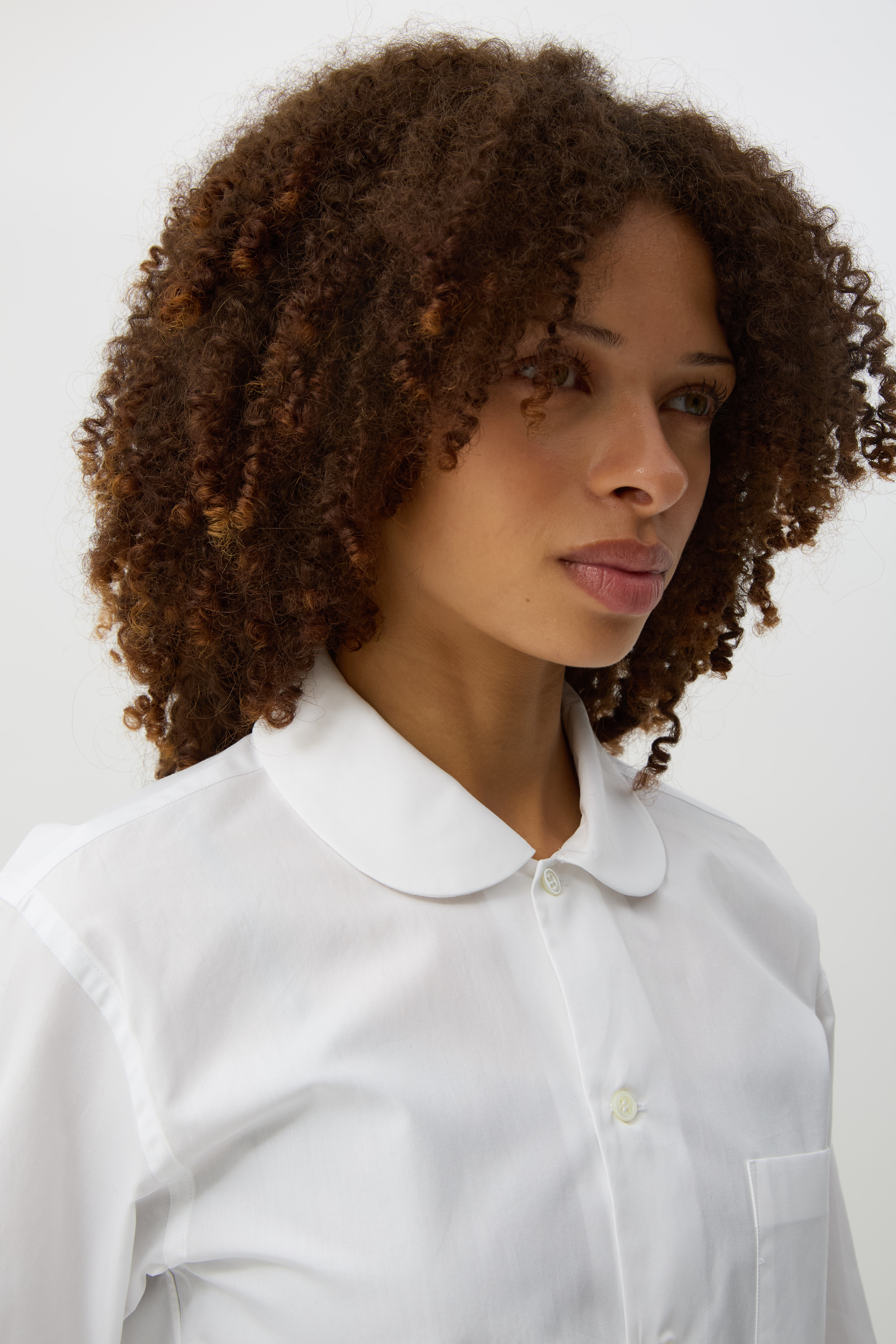 White Cotton Blouse