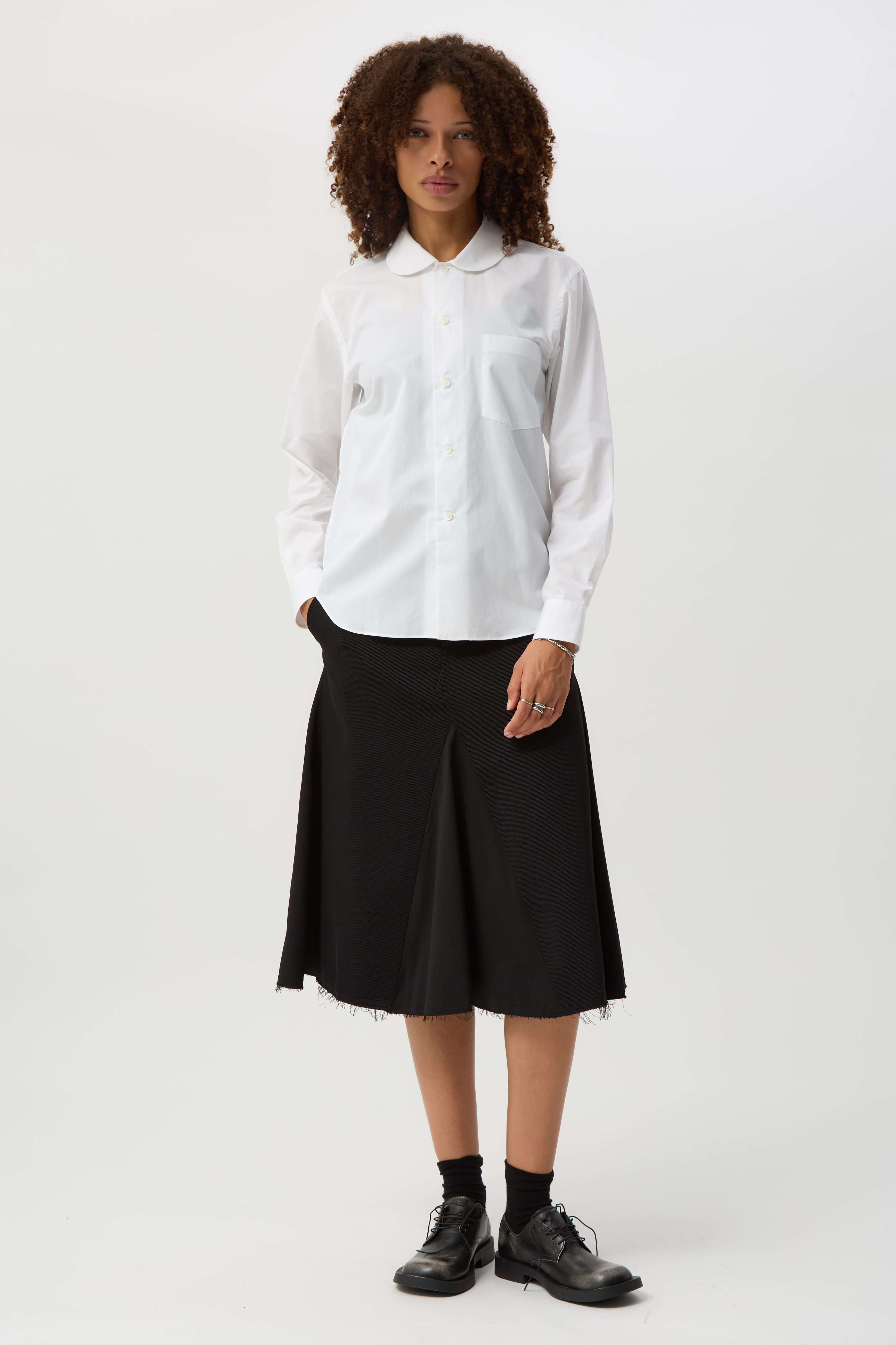 White Cotton Blouse