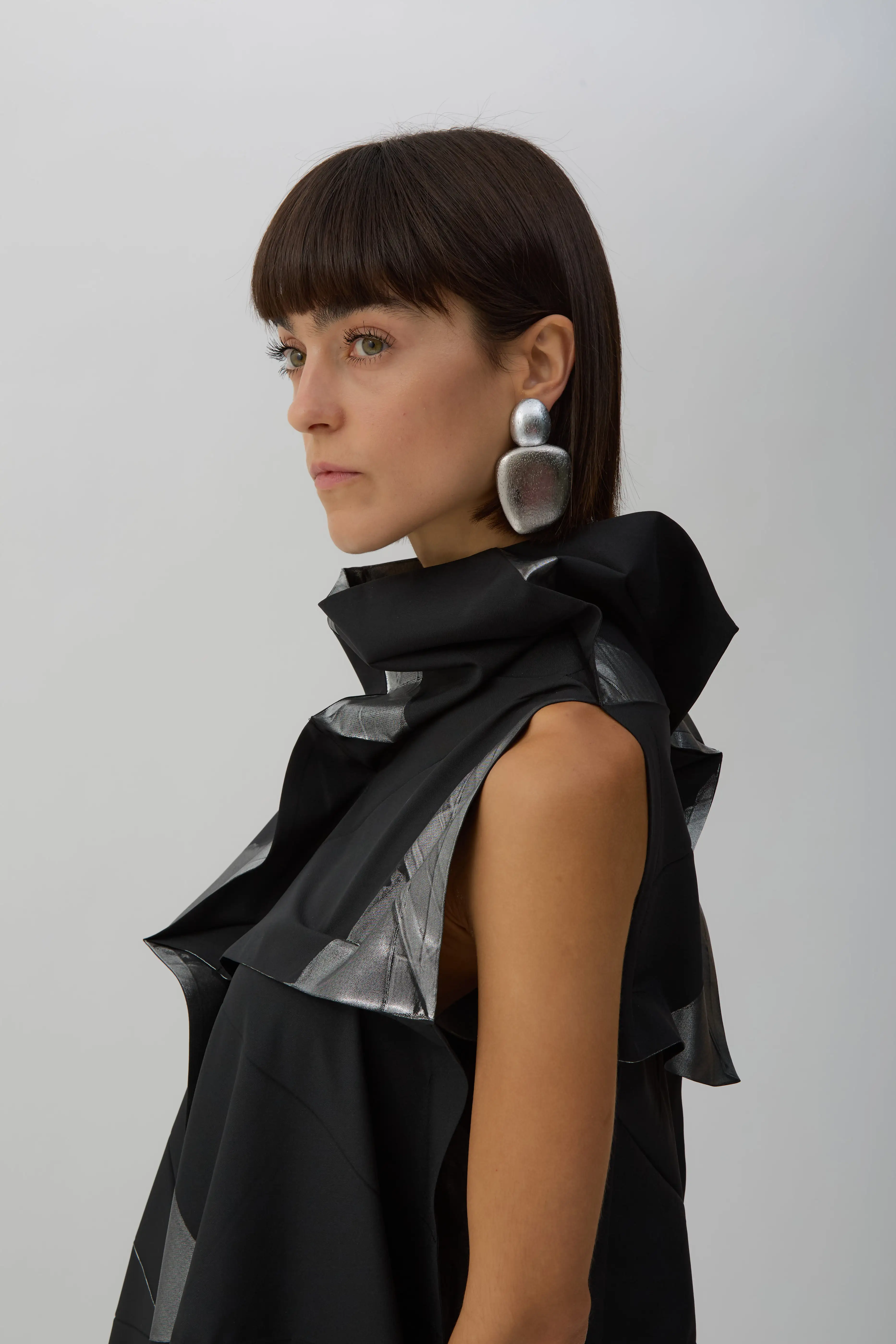 Black No.16 Foil Dress