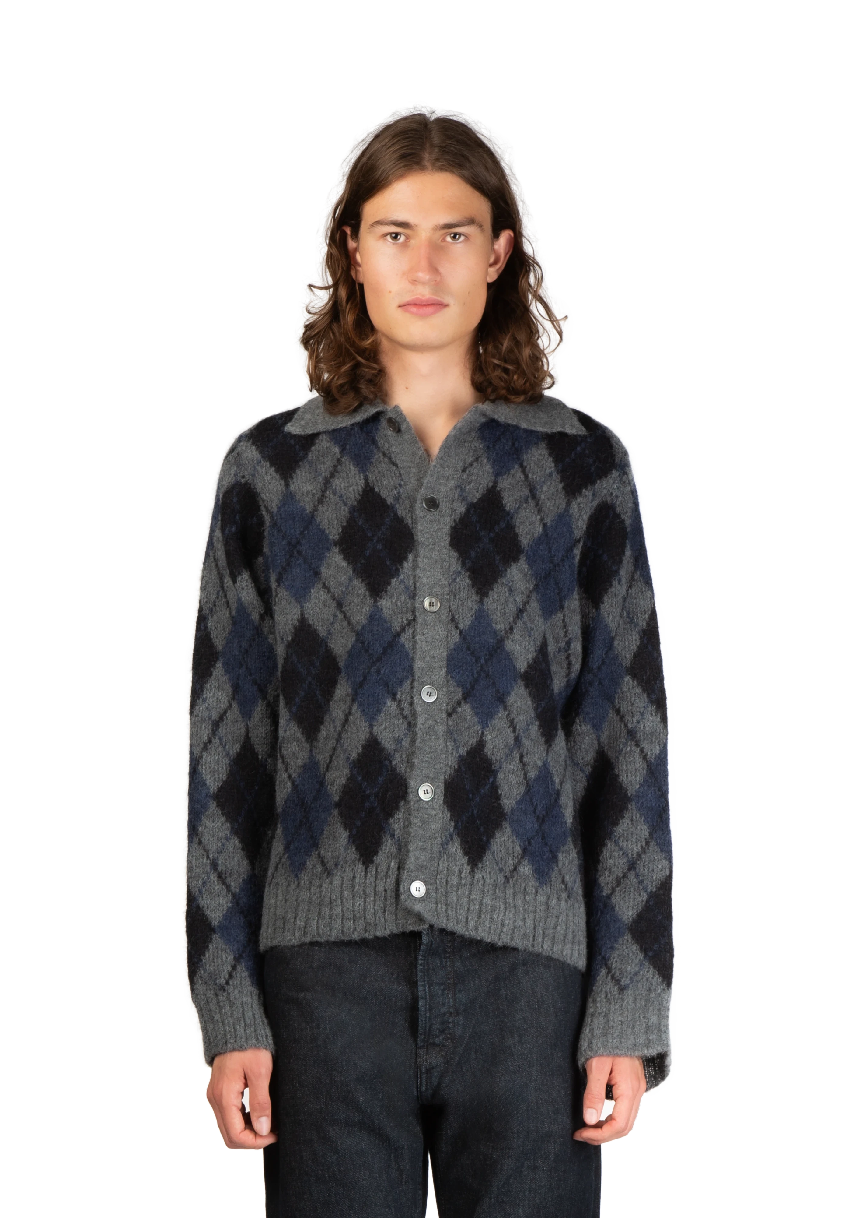 OUR LEGACY EVENING POLO Soft Duke Argyle